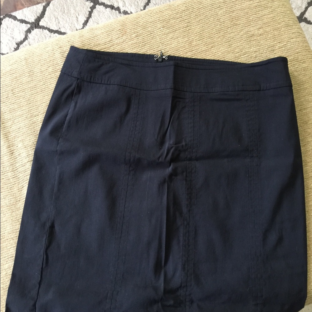 Classic black pencil skirt